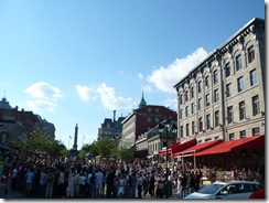 Mucha gente por las calles